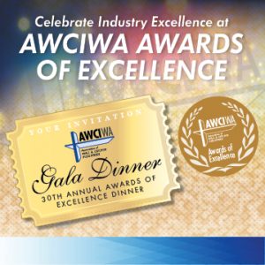 (AWCI ANZ) Awards of Excellence celebrates our members’ outstanding work throughout the industry.